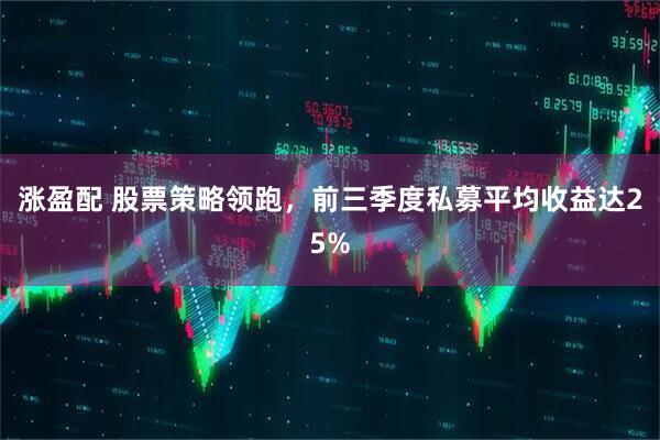 涨盈配 股票策略领跑，前三季度私募平均收益达25%