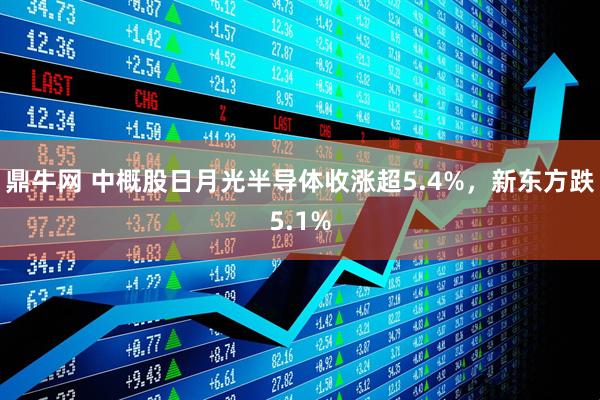 鼎牛网 中概股日月光半导体收涨超5.4%,新东方跌5.1%
